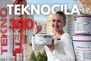 Лак для бетону, каменю, плитки, штукатурки та цегли TEKNOCILA 300 фото
