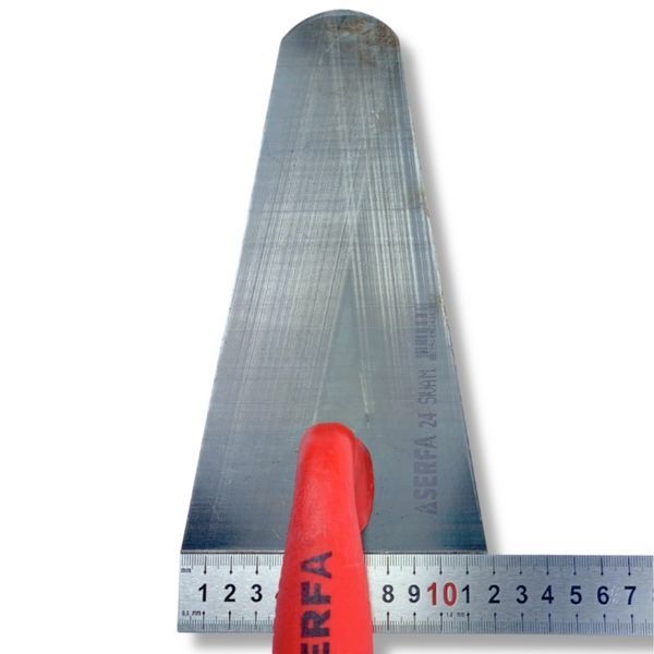 Кельма штукатурная заокругленная Plaster & Brick Trowel 24 см (343) 343 фото