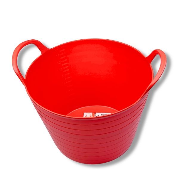 Ведро эластичное строительное Elastic Bucket Lux 16 л, красное (333) 333 фото