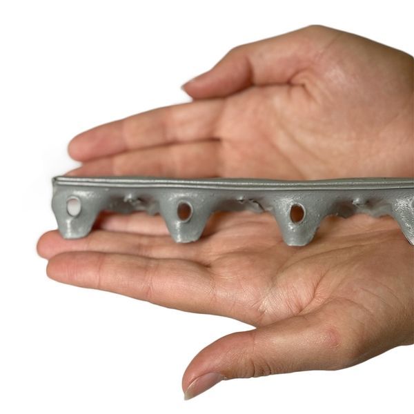 Zigzag bar clamp 30 mm (2 m.p.)