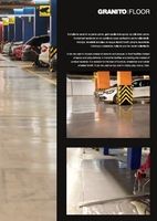 Микроцемент, самовыравнюющаяся декоративная смесь для полов Granito Floor кремовый цвет RAL 9001) 20 кг. GFLOORC фото 5