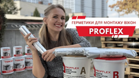 Tenax Profflex A one-component acrylic sealant 7 kg for outdoor use. White