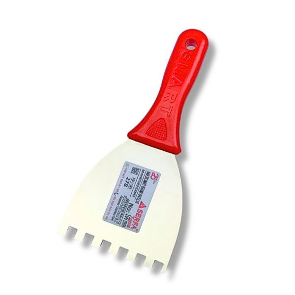 Зубчатий шпатель Seramik Spatula Smart 10 см, зуб 8 мм, нержавеющая сталь (278) 278 фото