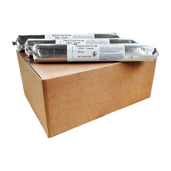 Elastic polyurethane one-component sealant for construction joints Profflex PU40 600 ml