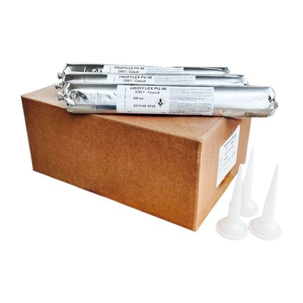 Elastic polyurethane one-component sealant for construction joints Profflex PU40 600 ml
