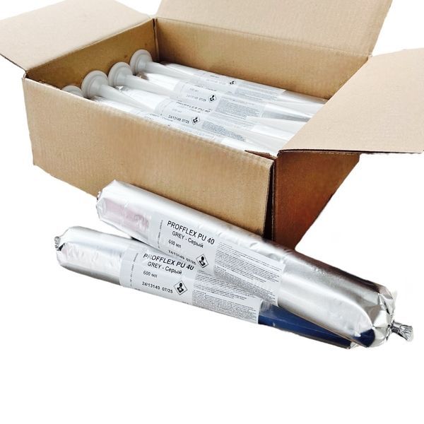 Elastic polyurethane one-component sealant for construction joints Profflex PU40 600 ml