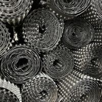 Шипоподібна мембрана для водовідведення щільність 400 г/м2, рулони 1х20 м 0040 фото 4