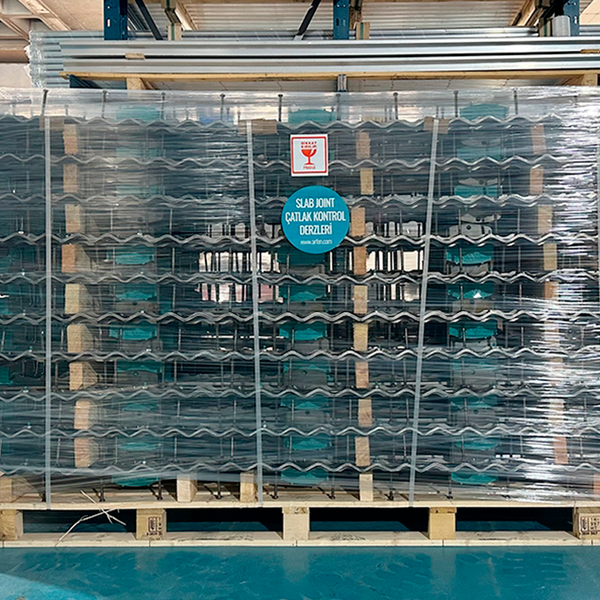 Профіль незнімної опалубки Arfen Sinusoidal Slab Joint SJS 140 мм сталь, довжина 3 м SJS140 фото