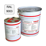 Chemical-resistant paint Teknobond 610 resistant to sulfuric, nitric, hydrochloric, lactic acid, chemicals, alkalis, epoxy enamel, 20 kg