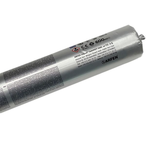 Поліуретановий герметик Hydroflex 40FC для швів, 600 мл. Еластичний однокомпонентний 0191 фото
