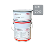 Епоксидна фарба для бетонної підлоги Teknobond 600 5 кг Сіра (RAL 7040) TB600 фото