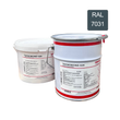 Teknobond 620 Water-Based Epoxy Paint, Vapor-Permeable, 5 kg Pack. Gray (RAL 7031)