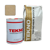 Polymer-cement waterproofing UV-resistant, two-component Teknomer 200 EX-W. Beige (30 kg)