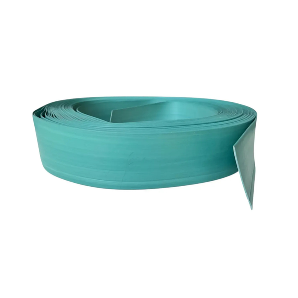 Flexible PVC skirting board PS 5510. Elastic floor skirting board, turquoise, 25 linear meters.