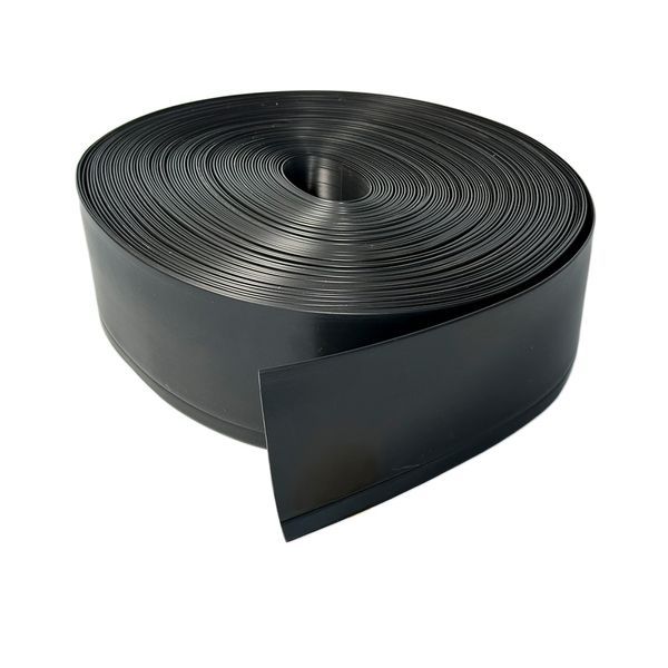 Flexible floor skirting board PS7510 Arfen Flexible PVC floor skirting boards Turkey black, 25 m., Black