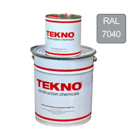 Епоксидна наливна підлога Teknobond 500 двокомпонентна 20кг. (Ral 7040) TB500 фото 1