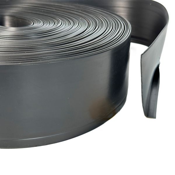 Flexible floor skirting board PS7510 Arfen Flexible PVC floor skirting boards Turkey black, 50 m., Black
