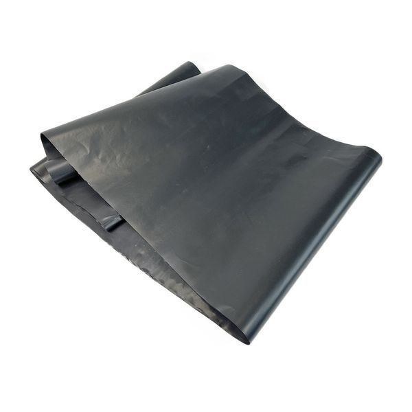 Secondary polyethylene construction film, density 80 microns, sleeve 300 m&sup2; (3x100 m.p.)