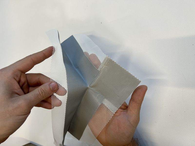 Гидроизоляционная лента, наружный угол Teknomer PVC 120мм/70мм TMPVCZ фото