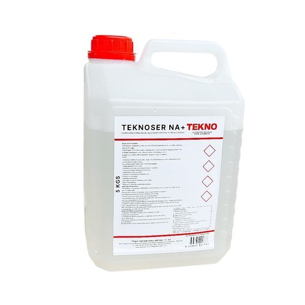 Teknoser Sodyum &ndash; рідкий силікатний безбарвний зміцнювач 5 кг. TSNA35 фото