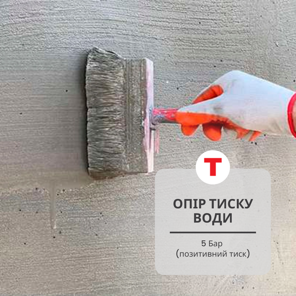 Polymer-cement waterproofing material Teknomer 200 (25 кг).