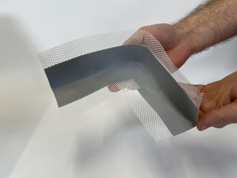 Гидроизоляционная лента, внутренний угол Teknomer PVC 120мм/70мм TMPVCV фото