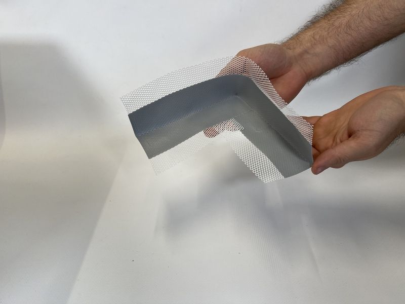 Гидроизоляционная лента, внутренний угол Teknomer PVC 120мм/70мм TMPVCV фото
