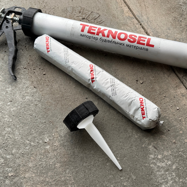 Polyurethane sealant Tekno PU 40, gray, 600 ml