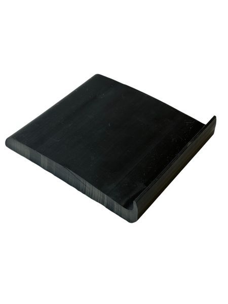 Industrial skirting board HSP 150 Arfen (T&uuml;rkiye), black, 3 m.p.