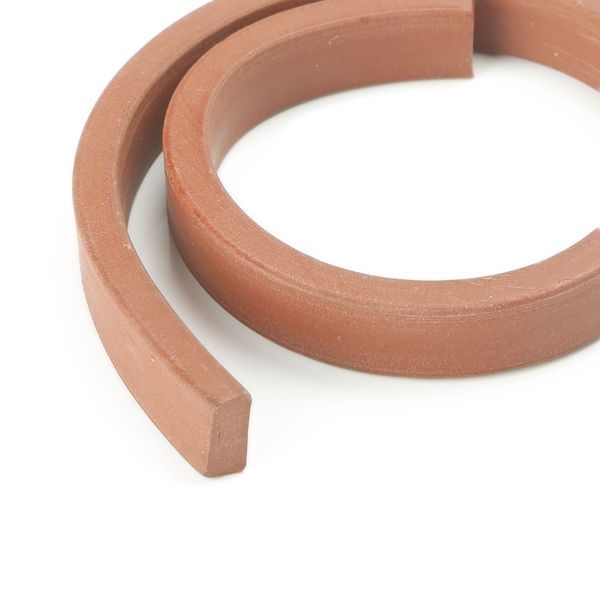 Bentonite cord for waterproofing and sealing construction joints 15x25 mm, red color, 5 m.p.