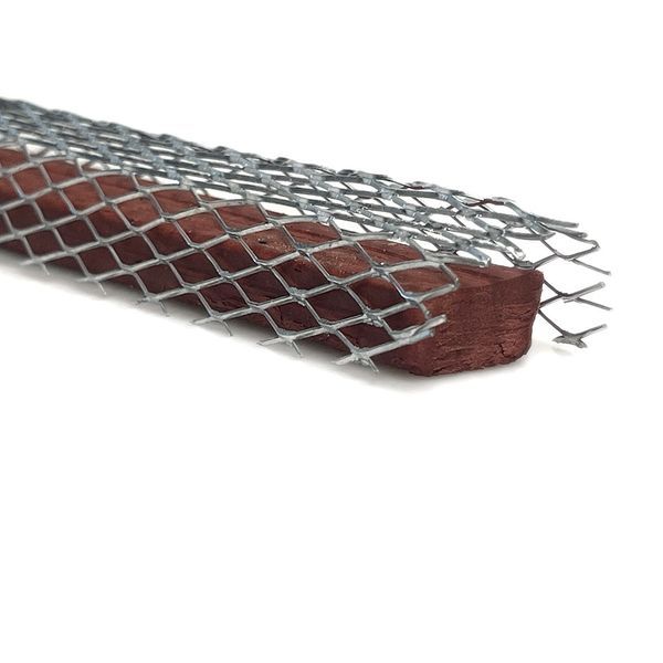 Bentonite cord for waterproofing and sealing construction joints 10x20 mm, red color, 5 m.p.