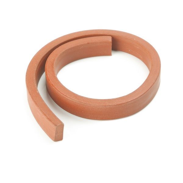 Bentonite cord for waterproofing and sealing construction joints 10x20 mm, red color, 5 m.p.