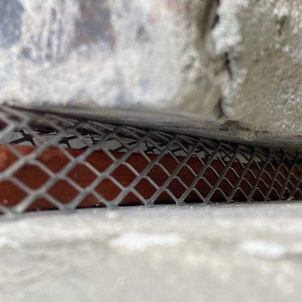 Bentonite cord for waterproofing and sealing construction joints 5x20 mm, red color, 5 m.p.