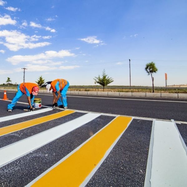 Teknobond 960 Road Marking Paint 25 kg RAL1023 (Yellow)