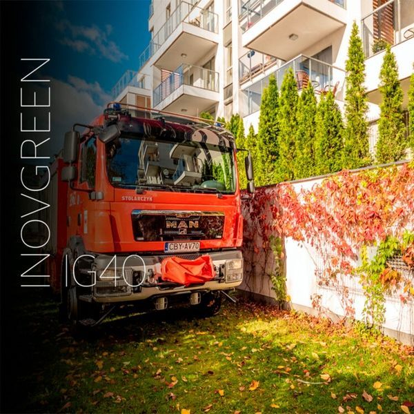 Георешітка Inovgreen IG 40 50x50x4 см Газонна та паркувальна решітка 0305 фото