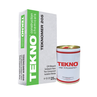 Гидроизоляция эластичная цементно-полимерная Teknomer 205 (25 кг+10 л) TM20535 фото