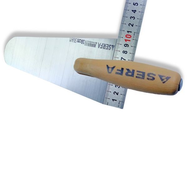 Кельма штукатурная заокругленная Plaster & Brick Trowel 18 см (337)