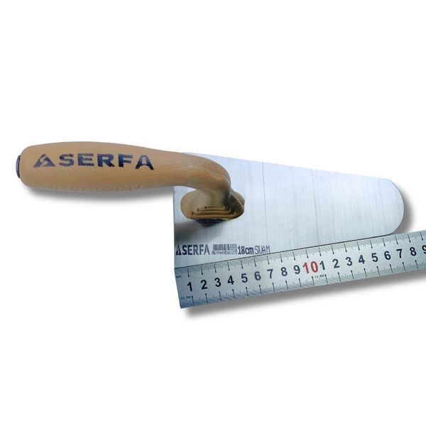 Кельма штукатурная заокругленная Plaster & Brick Trowel 18 см (337)
