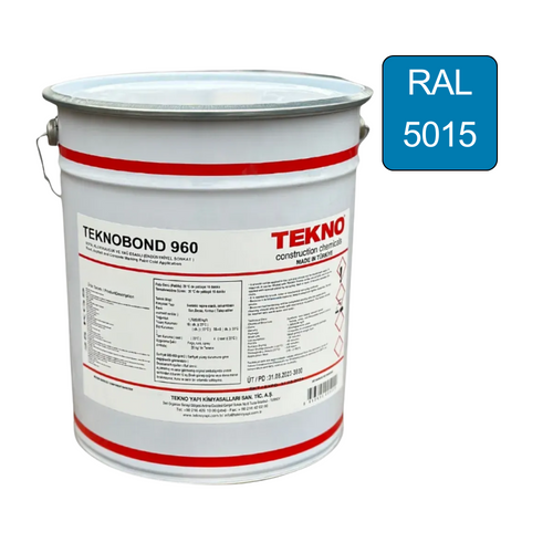 Краска для дорожной разметки Teknobond 960 25 кг (Синяя) TB960Y фото