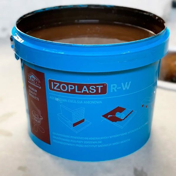 Water-based bitumen emulsion Izoplast R-W, 20 l ADW