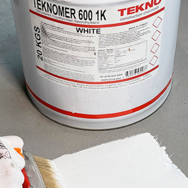 Teknomer 600 1K UV one-component polyurethane UV-resistant waterproofing for roofs, terraces and balconies